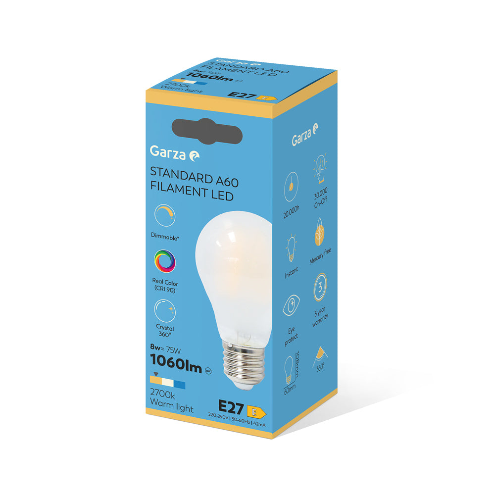 Bombilla Led Opal Estándar A60 E27 Regulable CRI90 (1)