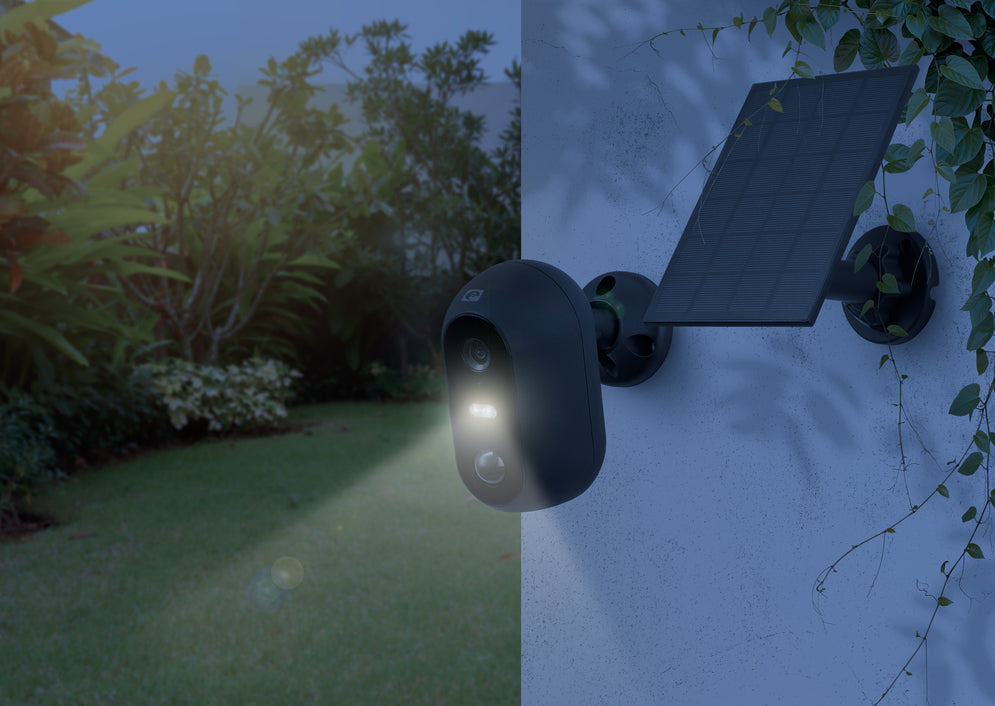 Dalia200 - Cámara Wifi Exterior Con Placa Solar - Lifestyle