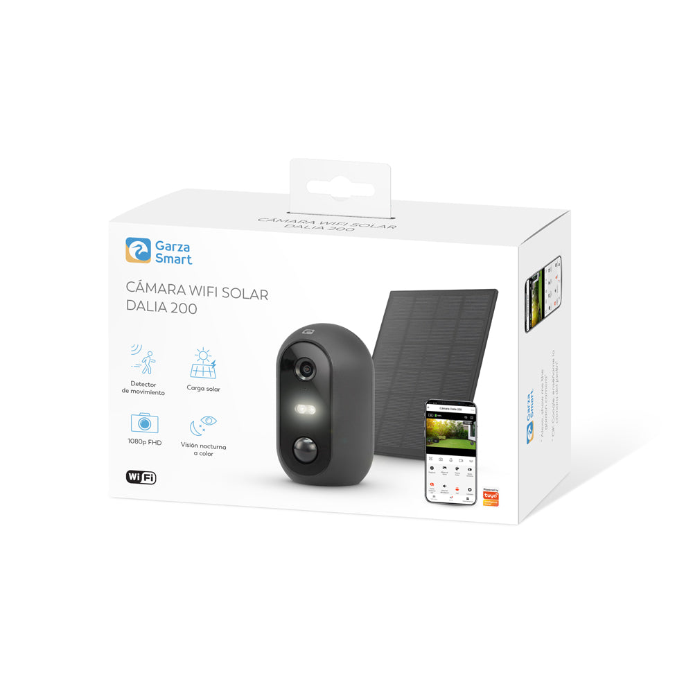 Dalia200 - Cámara Wifi Exterior Con Placa Solar (1)
