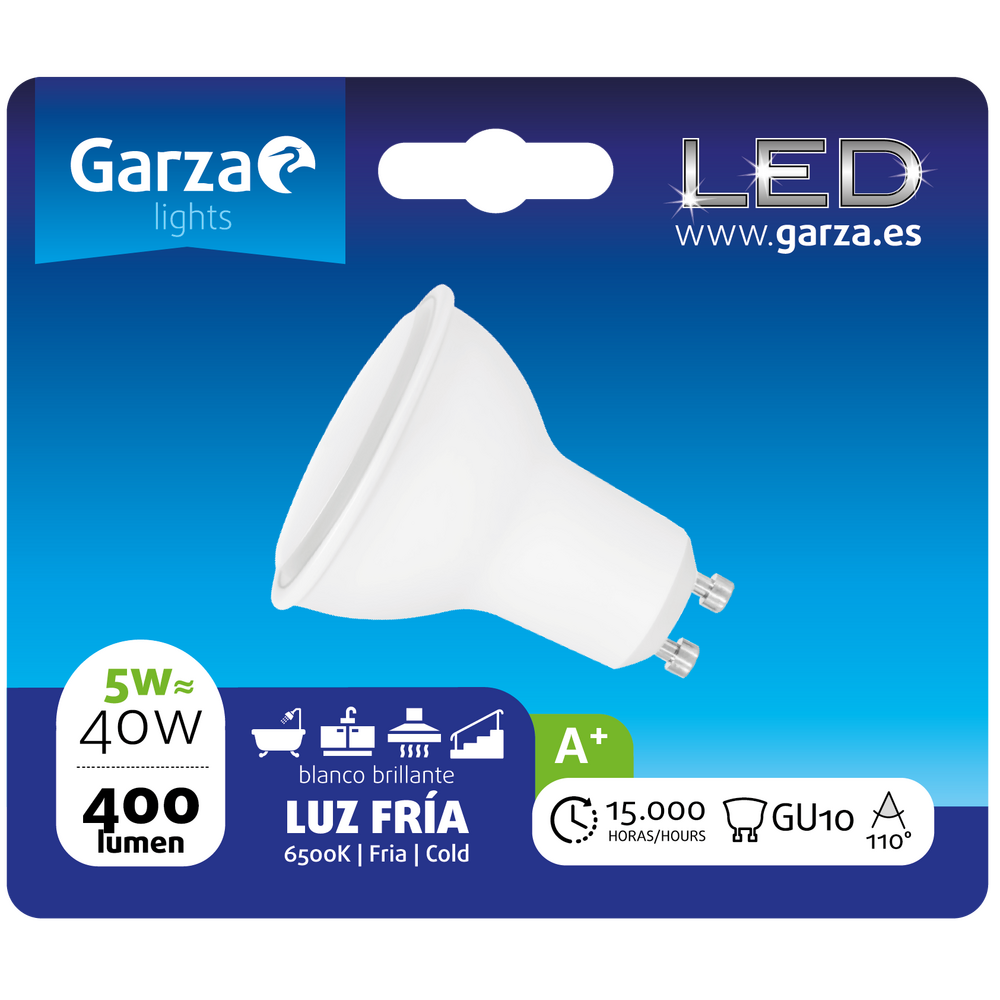 Garza Bombilla Led Smd Gu10