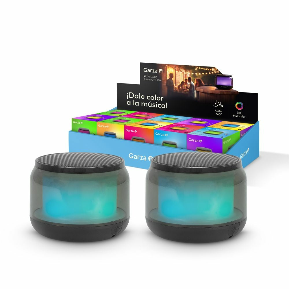 Altavoz Río - Bluetooth Multicolor (1) & Altavoz Río - Bluetooth Multicolor, 2 uds