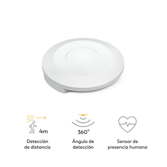 Detector de presencia real superficie - Características