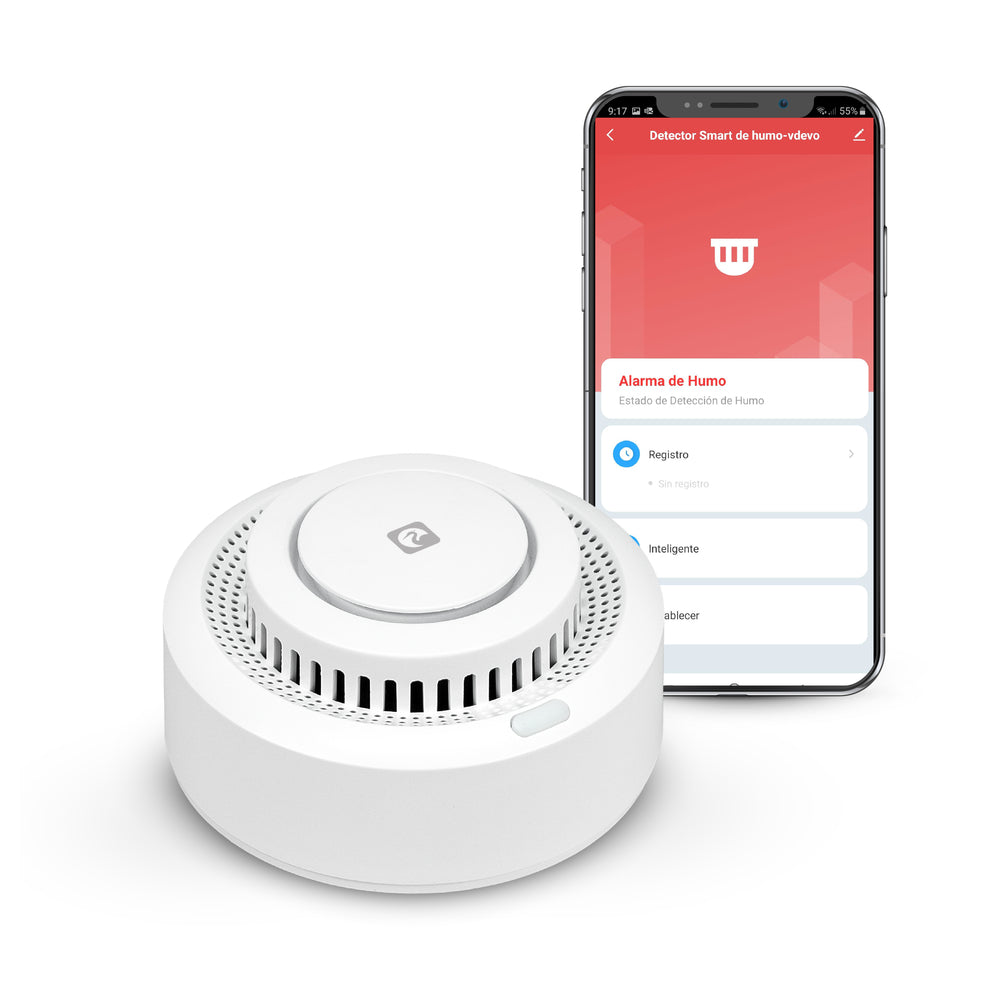 Detector de Humo Inteligente Wifi