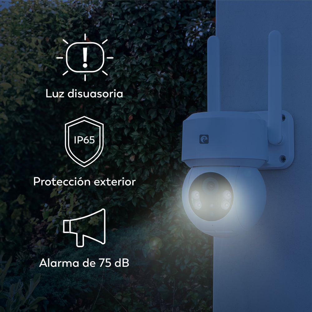 Nimbo - Cámara wifi exterior 360º (3)