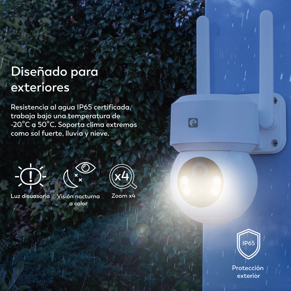 Nimbo - Cámara wifi exterior 360º (7)