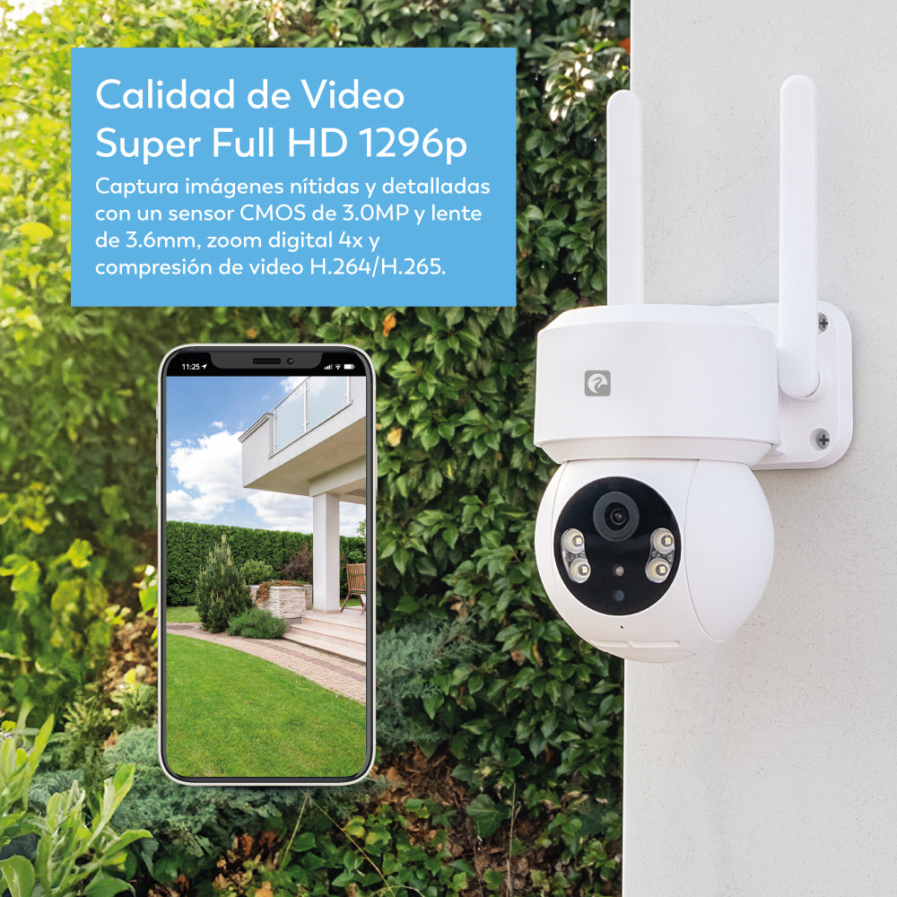Nimbo - Cámara wifi exterior 360º (6)