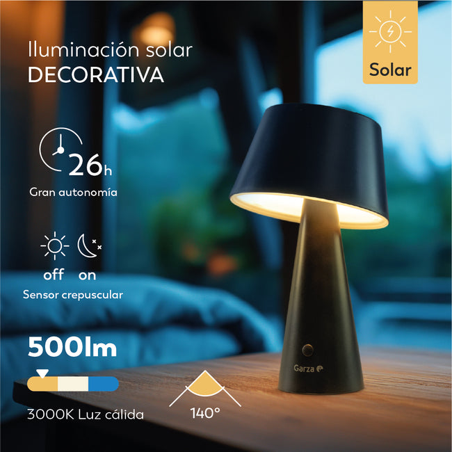 Lámpara de mesa solar Momo - Características
