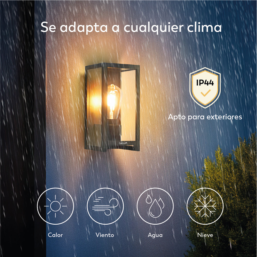 Aplique de pared solar vintage Becquer (8)