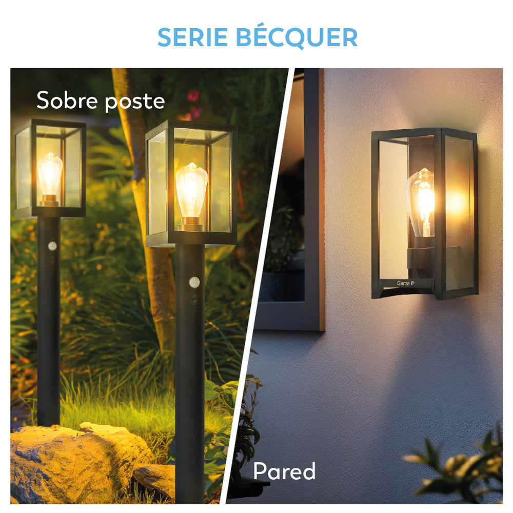 Aplique de pared solar vintage Becquer (12)