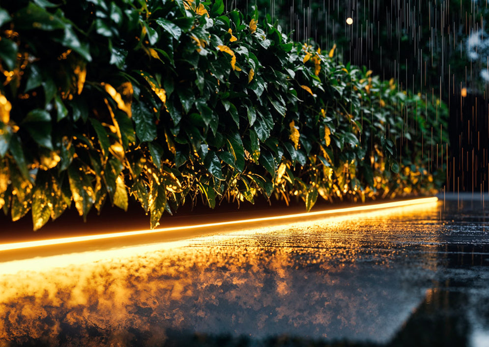 Tira LED con placa solar Uriel - Lifestyle