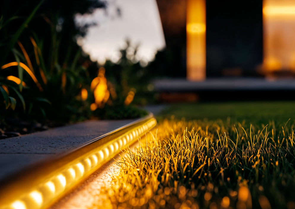 Tira LED con placa solar Uriel - Lifestyle