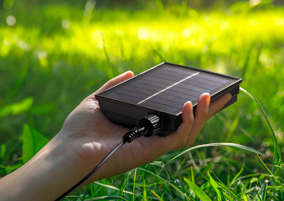 Tira LED con placa solar Uriel - Lifestyle