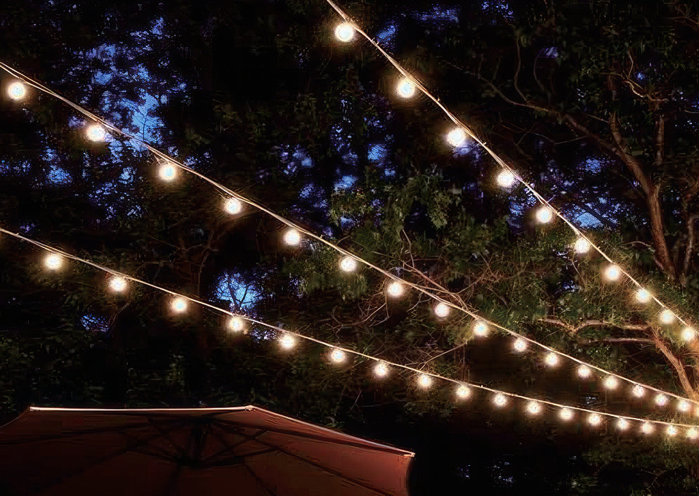 Guirnalda solar de bombillas Diana - Lifestyle