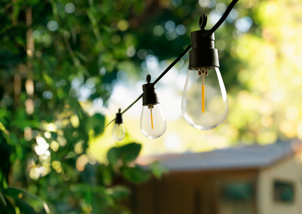 Guirnalda solar de bombillas Diana - Lifestyle