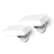 Aplique LED portátil Vega plástico & Aplique LED portátil sin cables Vega blanco 1+1