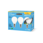 Bombilla LED Filamento Mate Esférica CLASE A E14