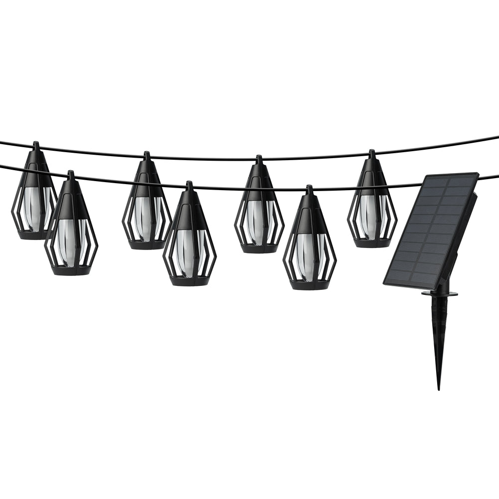 Guirnalda solar Selene lágrima con efecto llama mejorado