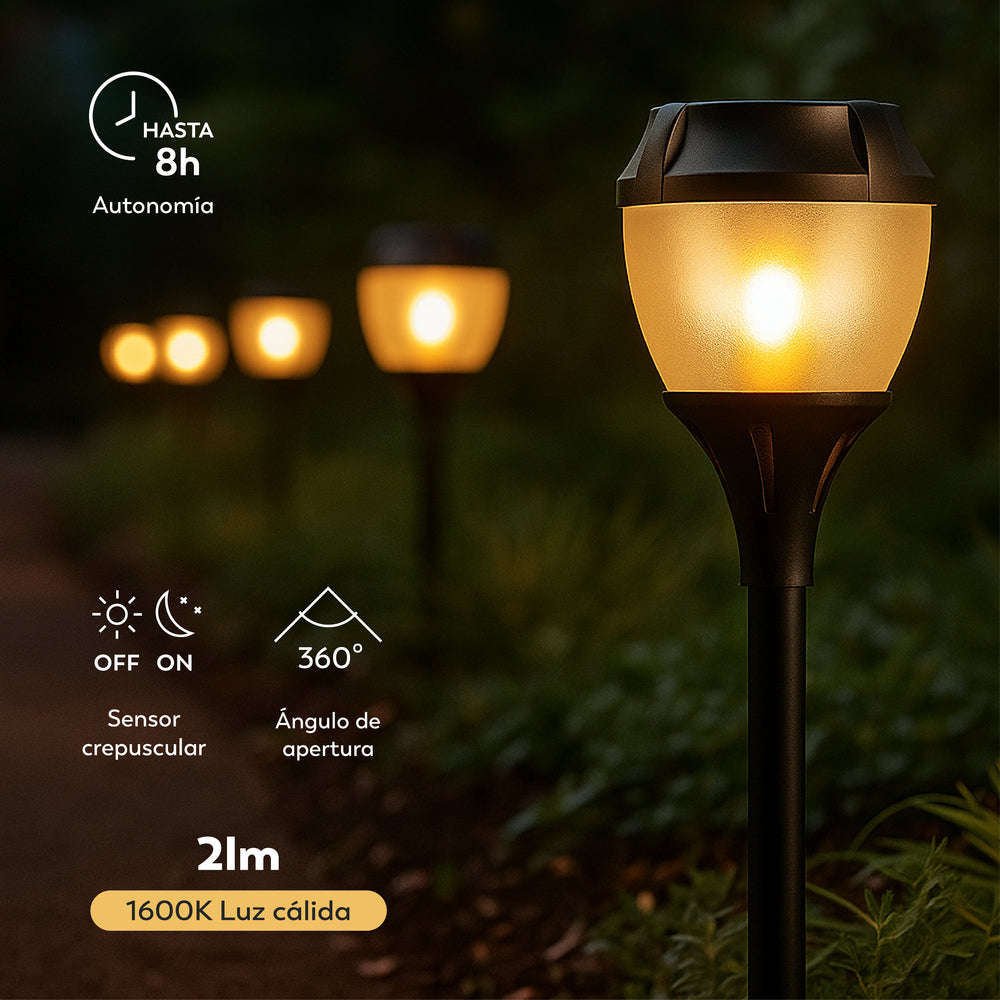 Pica solar Fénix con efecto llama mejorado (1)