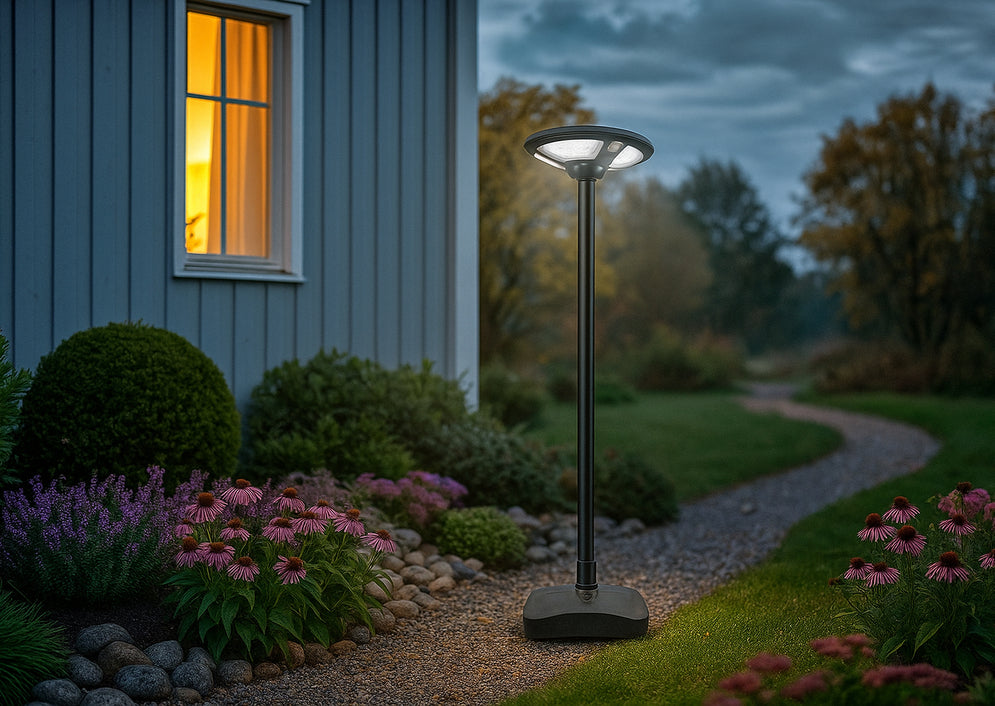 Farola solar portátil Ícaro - Lifestyle