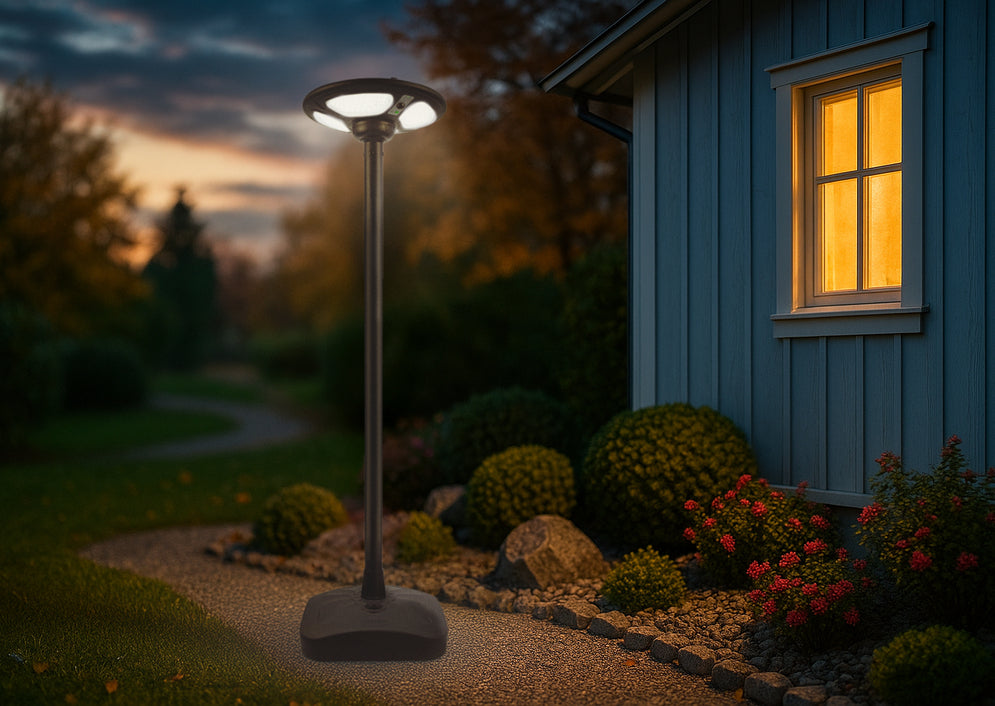 Farola solar portátil Ícaro - Lifestyle