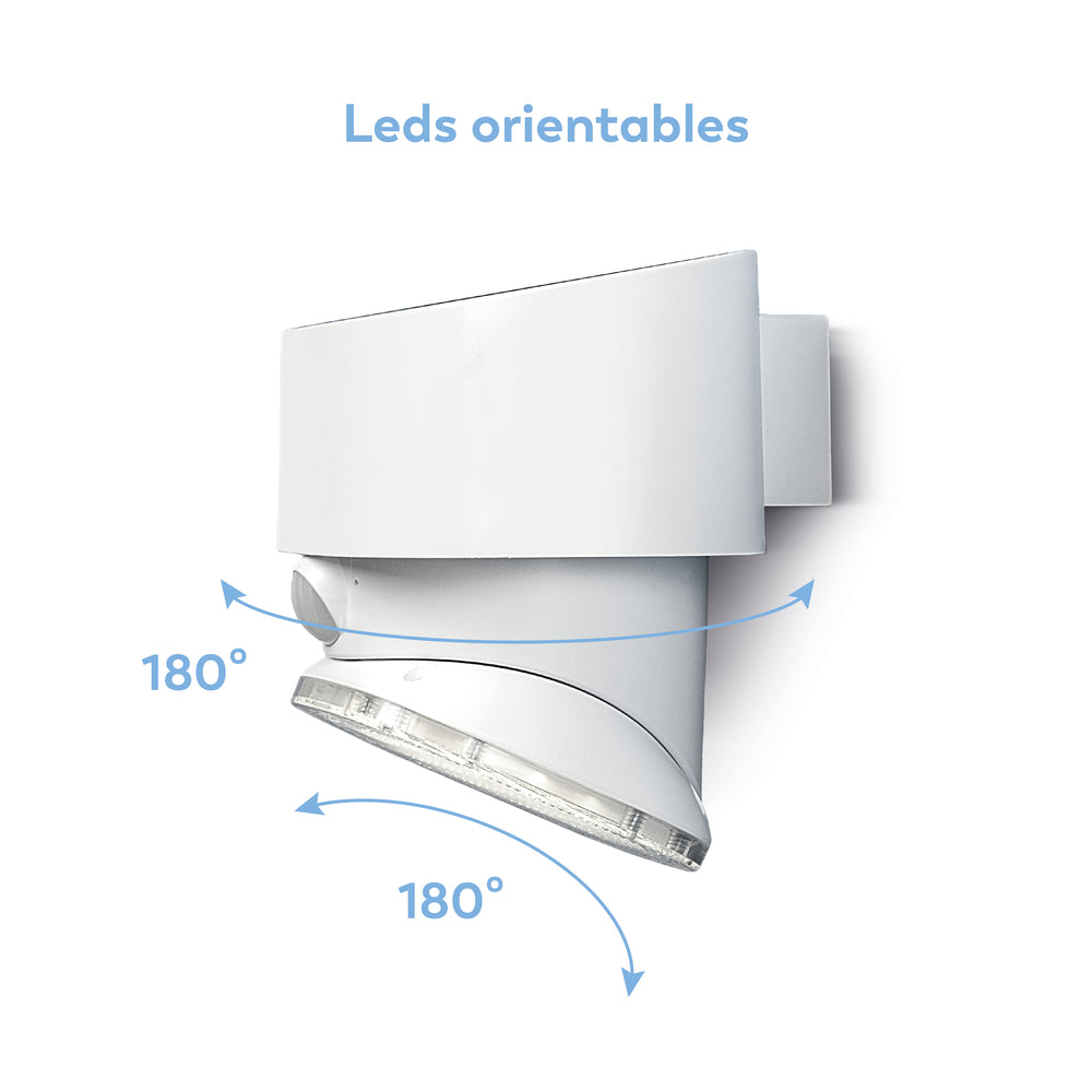 Aplique solar Atlas con luz orientable 180º (3)