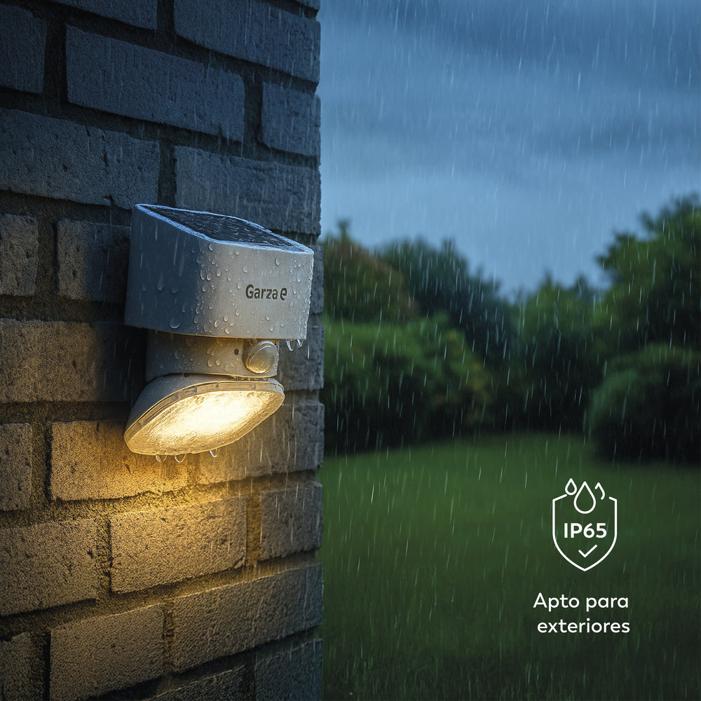 Aplique solar Atlas con luz orientable 180º (6)