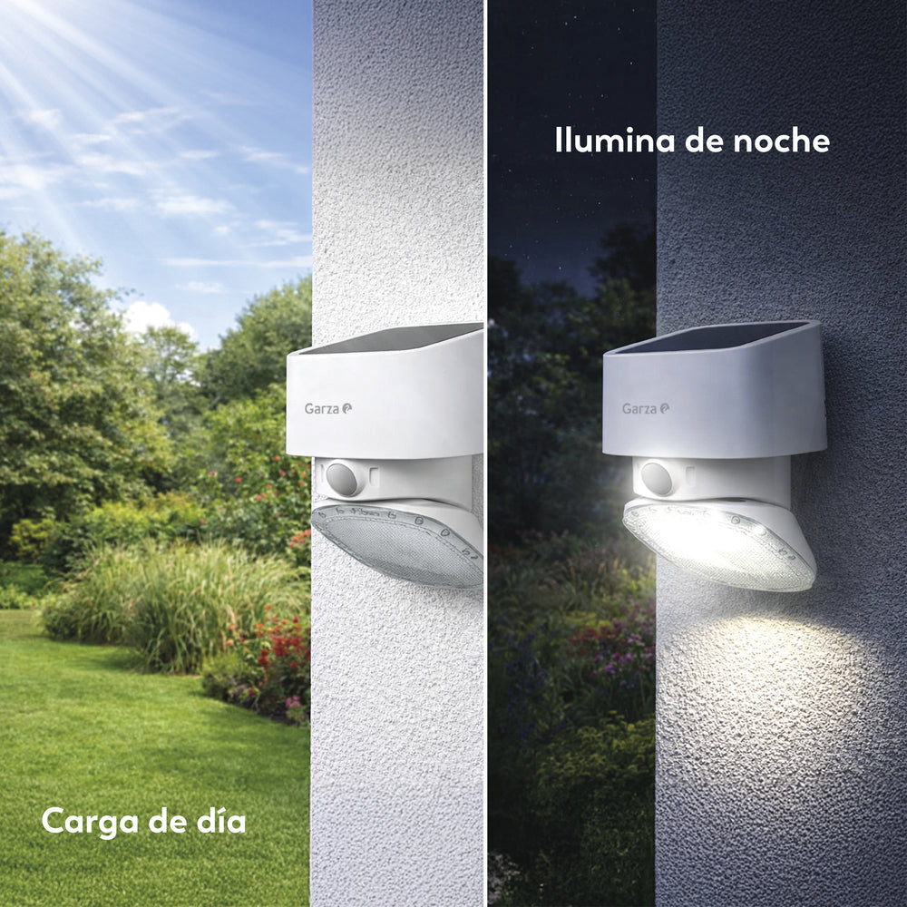 Aplique solar Atlas con luz orientable 180º (7)