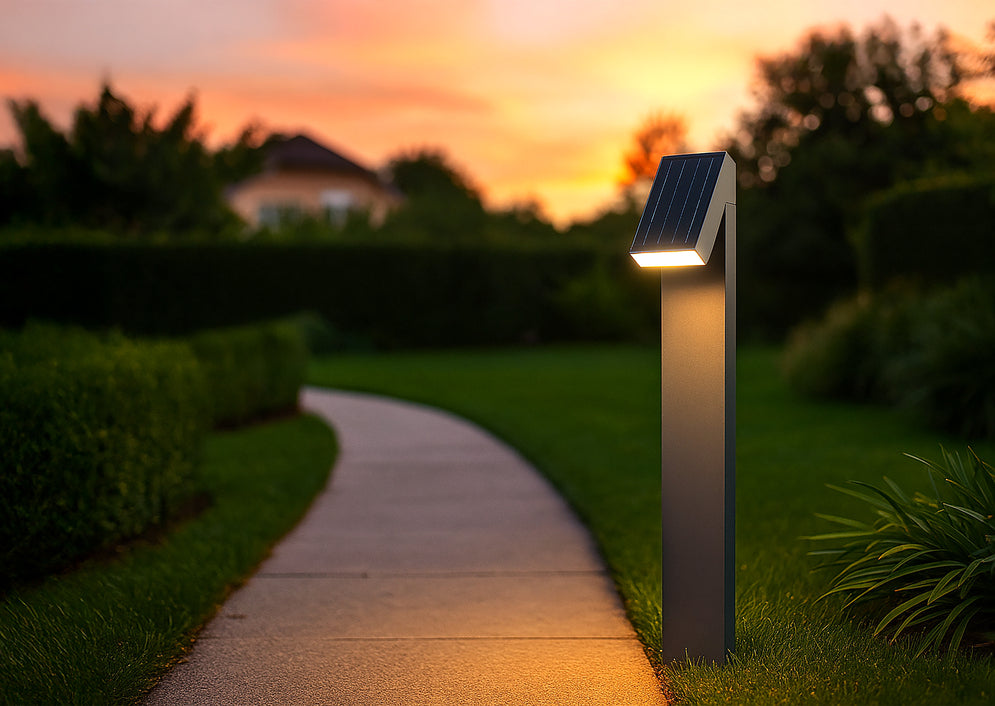 Poste solar premium Lryra 500 lm, autonomía hasta tres días nublados - Lifestyle