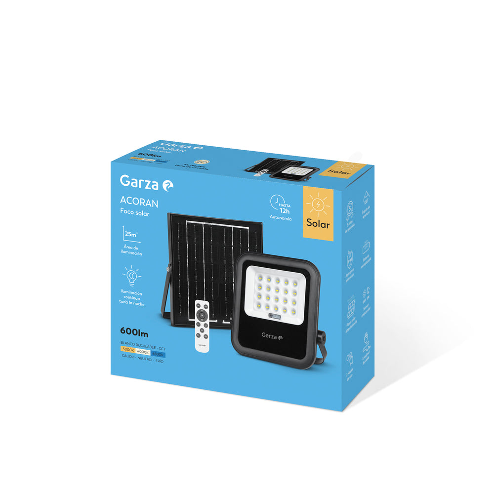Proyector solar Acoran con placa desplazable (2)