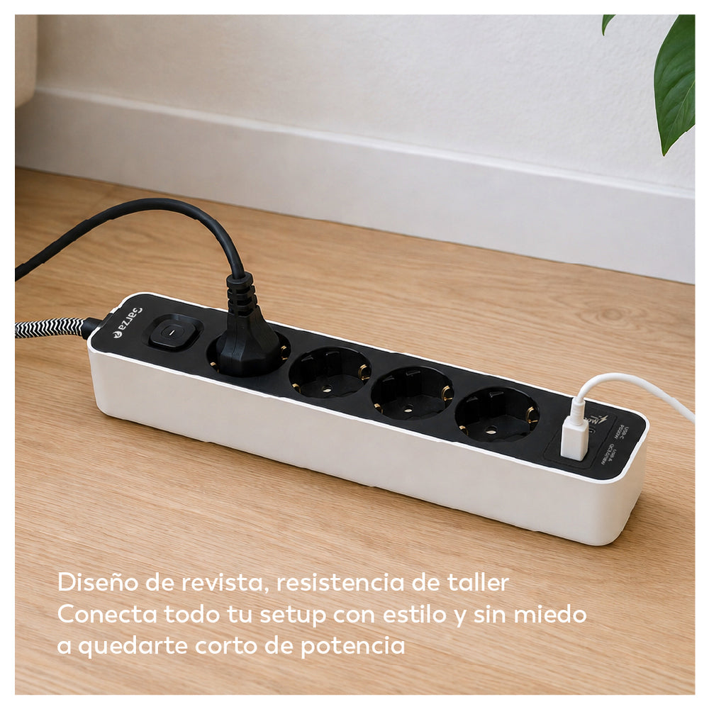 Regleta Cerouno con carga rápida (6)