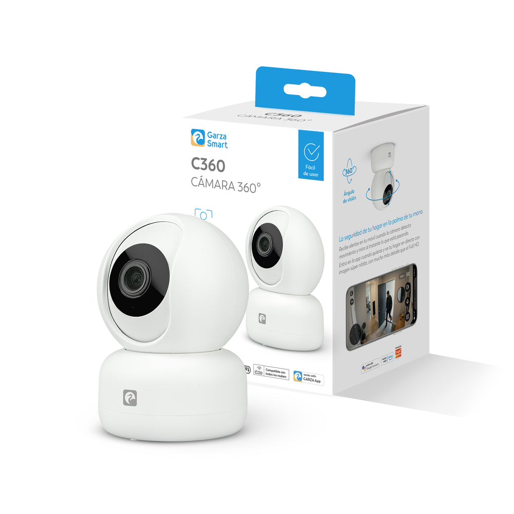 C360 - Cámara de Vigilancia WiFi Interior360º (1)