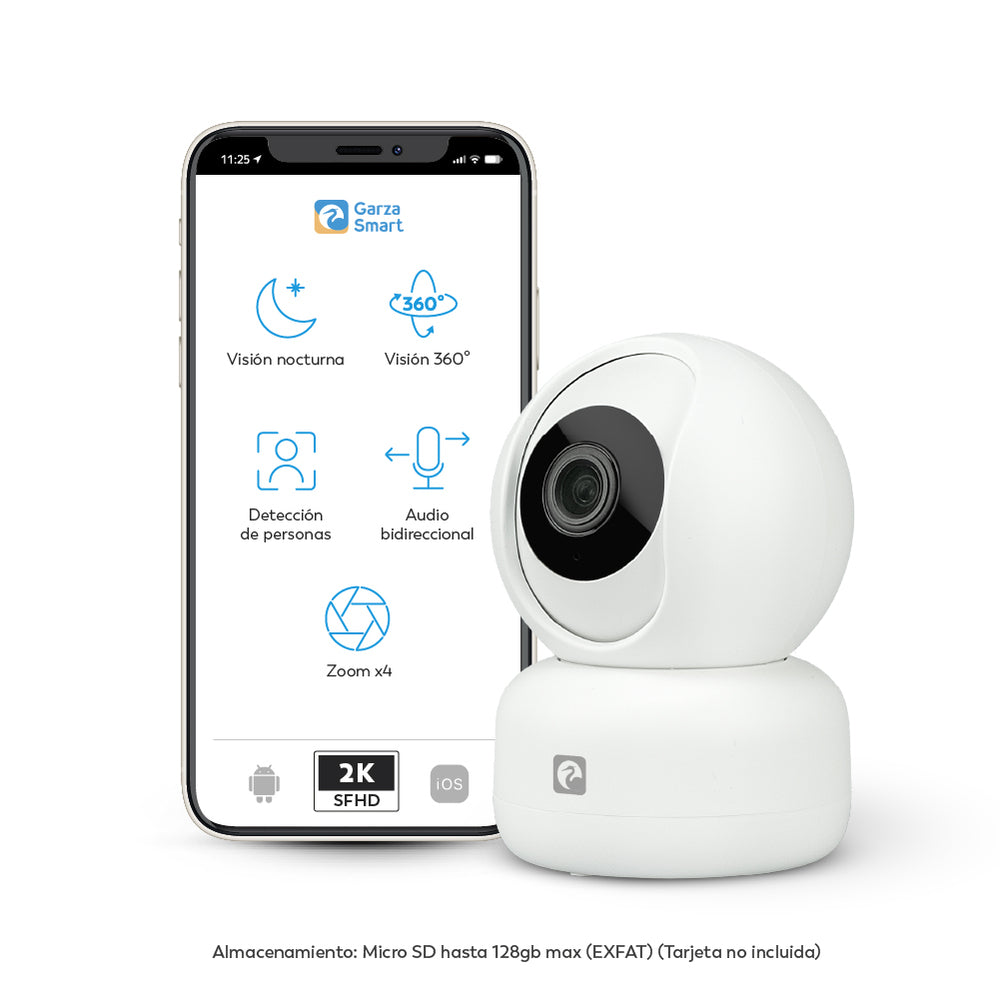 C360 - Cámara de Vigilancia WiFi Interior360º (8)