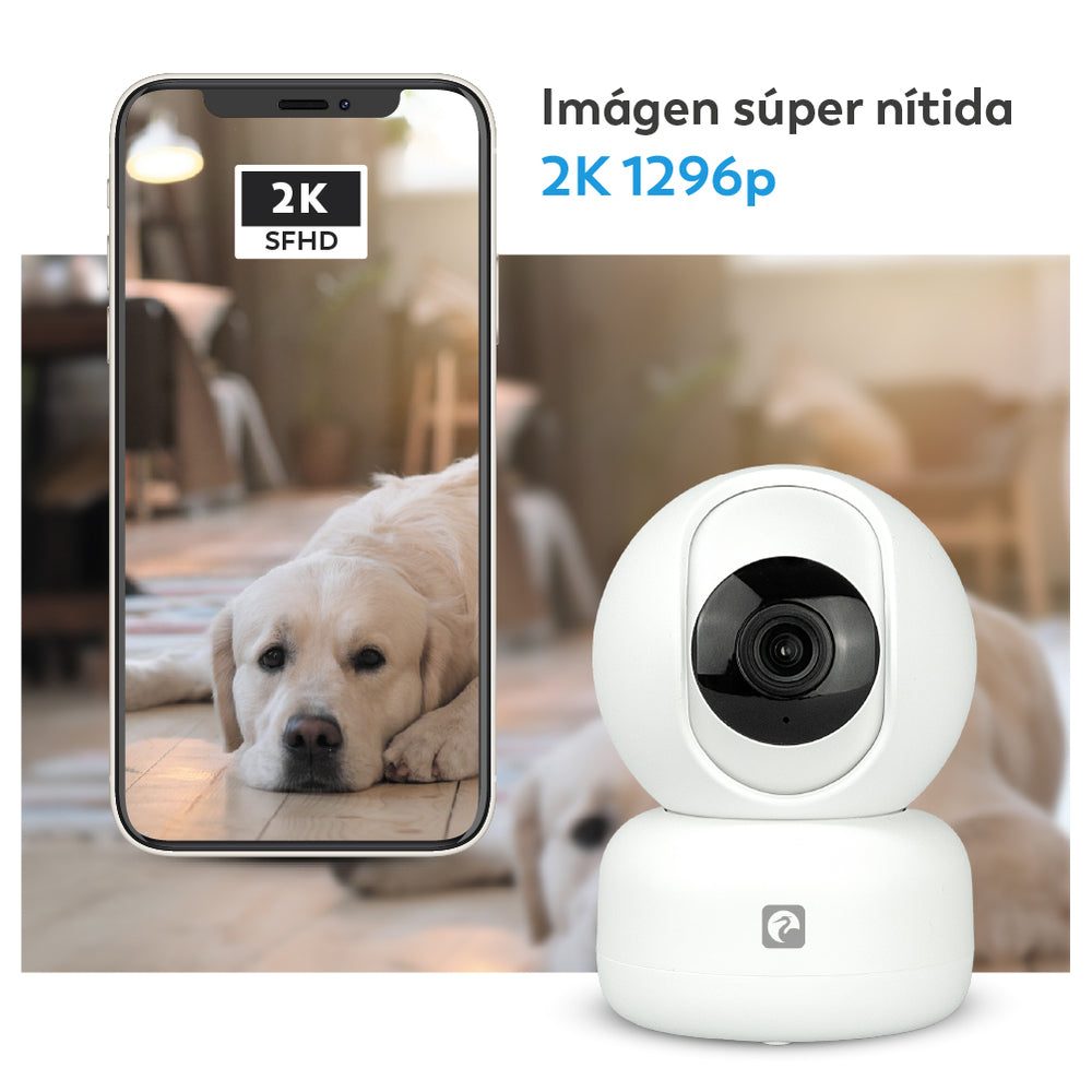C360 - Cámara de Vigilancia WiFi Interior360º (2)