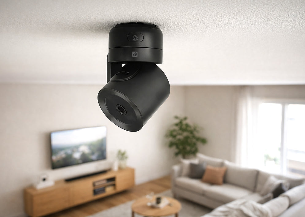 Nicole X - Cámara de Vigilancia Wifi Interior 360º con botón llamada - Lifestyle