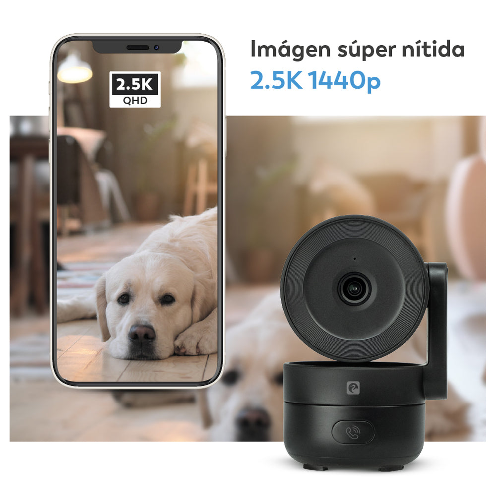 Nicole X - Cámara de Vigilancia Wifi Interior 360º con botón llamada (2)