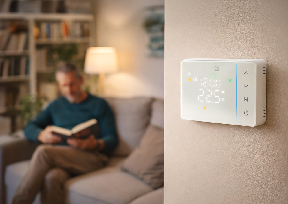 Teide - Termostato Inteligente Wifi Para Calefacción y Sistemas de frío de relé seco - Lifestyle