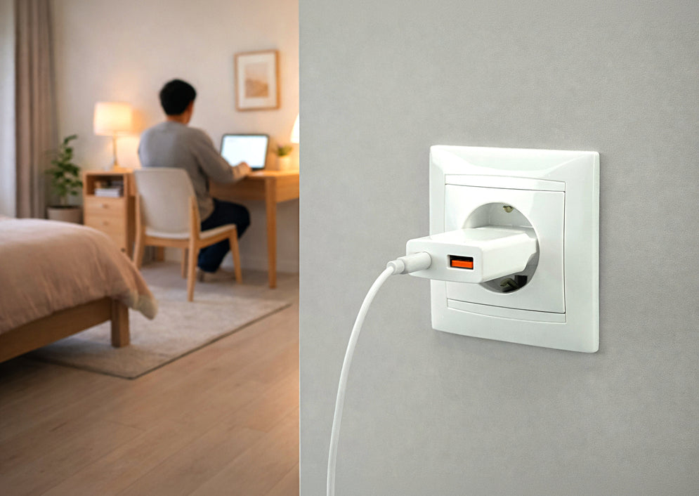 Adaptador 2 USB carga rápida 20W - Lifestyle