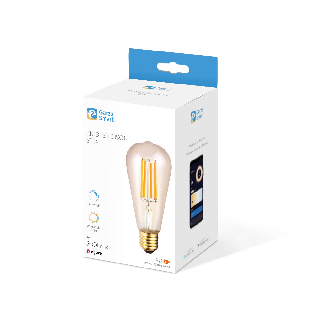 Bombilla Zigbee Filamento Pera St64 Cct E27 (1)
