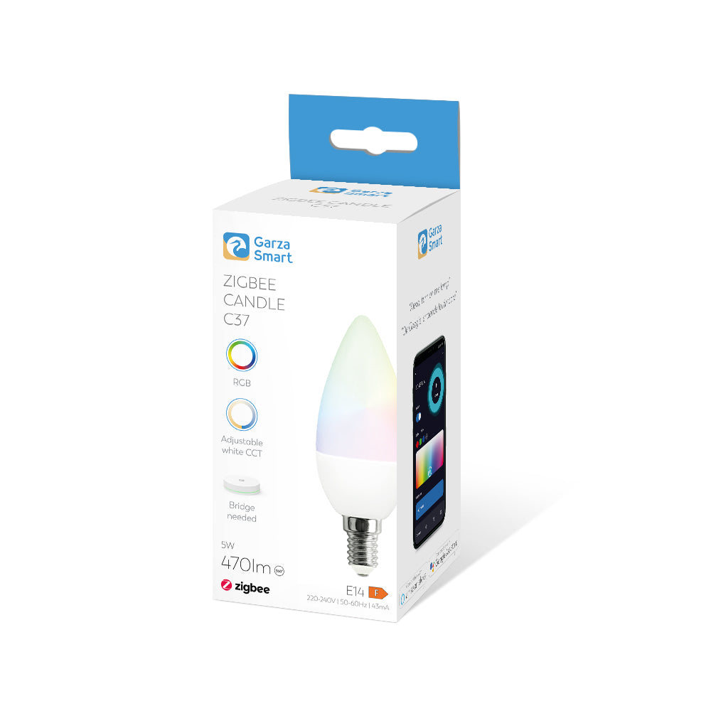 Bombilla Zigbee Vela Rgb Cct E14 (1)