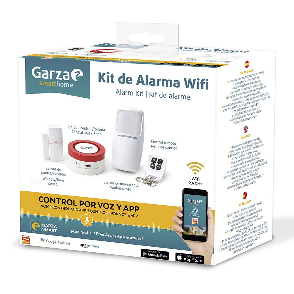 Kit de Alarma de Seguridad Inteligente Wifi