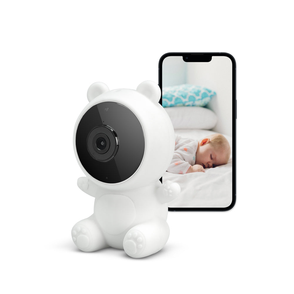 Monitor Para Bebes Camara De Seguridad Cuidado Del Bebe Vision Nocturna  1080P HD